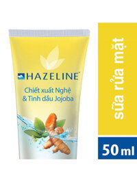 Sữa Rửa Mặt Hazeline Chiết Xuất Nghệ (50g)
