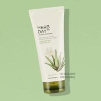 Sữa rửa mặt Herb Day 365 Master Blending Foaming Cleanser The Face Shop (170ml) (Nha đam + Trà Xanh)