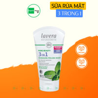 Sữa rửa mặt hữu cơ 3 trong 1 cho da nhạy cảm hương bạc hà - Lavera - Mỹ phẩm Organic - Organic Stores