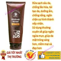 Sữa rửa mặt hữu cơ trà xanh Wonmom 70gr- Việt Nam
