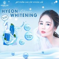 Sữa Rửa Mặt Hyeon Lab [ Hyeon Whitening Cleanser ] Đầu Cọ Silicon Siêu Mềm, Siêu Phẩm Dành Cho Mọi Loại Da