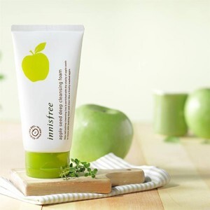 Sữa rửa mặt Innisfree apple seed dee cleansing foam 150ml