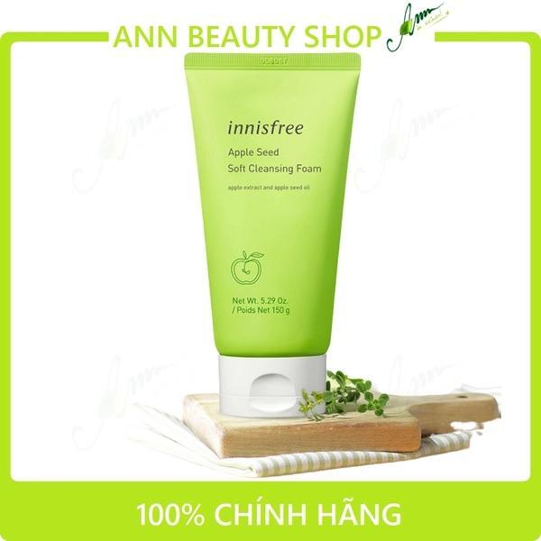 Sữa rửa mặt Innisfree apple seed dee cleansing foam 150ml