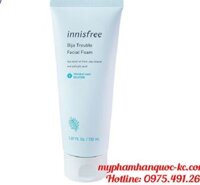 Sữa rửa mặt innisfree bija trouble facial foam- 150ml – Hàn Quốc