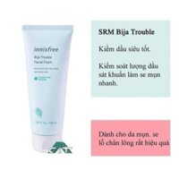 Sữa rửa mặt Innisfree Bija Trouble Facial Foam 150ml