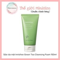 Sữa rửa mặt Innisfree Green Tea Cleansing Foam 150ml | Vinie.minisize