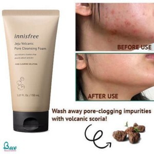 Sữa rửa mặt Innisfree Jeju Volcanic Mousse Cleanser