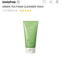 Sữa rửa mặt Innisfree Jeju Innisfree Green Tea Morning Cleanser