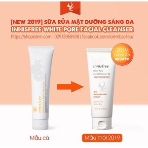 Sữa rửa mặt Innisfree White Pore Facial Cleanser 150ml