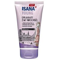 Sữa rửa mặt isana young cool & beauty  2 in 1