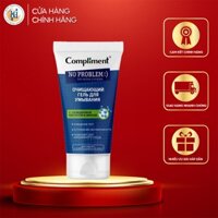 Sữa Rửa Mặt Kiềm Dầu Ngừa Mụn Compliment BHA - ZinC Cho Da Dầu Mụn 200ml - Vạch X.Lá