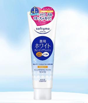 Sữa rửa mặt Kose Softymo White 190g