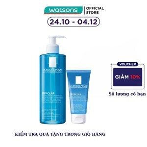 Sữa rửa mặt La Roche-Posay Effaclar Purifying Foaming Gel Cleanser 400ml