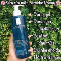 Sữa rửa mặt La Roche-Posay 400ml chuẩn nội địa Pháp