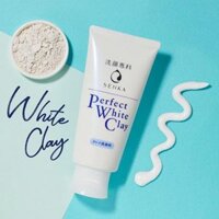 Sữa Rửa Mặt Làm Sạch Sâu Đất Sét Trắng Shiseido Senka Perfect White Clay 120g