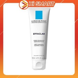 rửa mặt làm sạch và dịu da La Roche-Posay Effaclar Deep Cleansing Foaming Cream 125ml