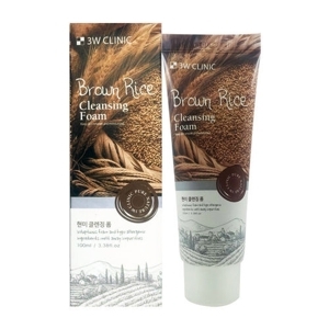 Sữa rửa mặt làm trắng mịn da tinh chất lúa mạch 3W CLINIC