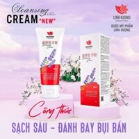 Sữa rửa mặt Linh Hương, sữa rửa mặt trắng da dành cho nam, nữ da dầu, da nhạy cảm dung tích  60 ml