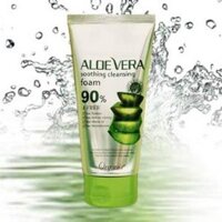 Sữa Rửa Mặt Lô Hội - Aloe Vera Soothing Cleansing Foam 90% [130g]