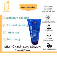 Sữa rửa mặt loại bỏ mụn  Clean&Clear - 150 ml loại bỏ mụn đầu đen