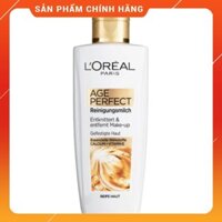 Sữa rửa mặt Loreal age perfect reinigungsmilch mẫu mới [CHUẨN]