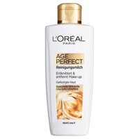 Sữa rửa mặt LOREAL AGE PERFECT - Mờ nhăn, chống lão hóa (200ml) - Đức