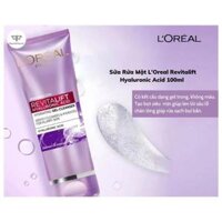 Sữa Rửa Mặt L'Oreal Revitalift Hyaluronic Acid 100ml