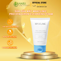 Sữa Rửa Mặt MAXCLINIC Pro Hyaluron Cleansing Foam - Sữa Rửa Mặt Hàn Quốc Haru Derma VN Giúp Làm Sạch Da 120ml