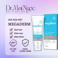 Sữa Rửa Mặt Megaderm sữa rửa mặt sạch sâu dành cho da dầu mụn nhờn 100g - Dr.Mai Ngọc