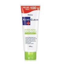 Sữa Rửa Mặt Mistine Acne Clear Avocado Facial Foam 100g