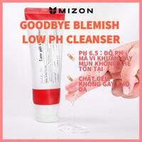 Sữa rửa mặt MIZON Goodbye Blemish độ pH thấp 100ml giảm dầu/ cấp ẩm cho da mụn trứng cá