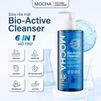 Sữa Rửa Mặt Mocha Bio Active Fullsize 300ml - Làm Sạch Sâu, Dưỡng Ẩm, Skincare Phù Hợp Mọi Loại Da