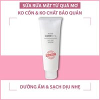Sữa rửa mặt Muji Face Soap Moisture (120g)