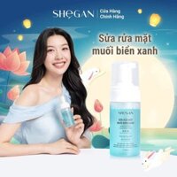 SỮA RỬA MẶT MUỐI BIỂN XANH SHEGAN  BLUE SEA SALT CLEANSING FOAM 100ml