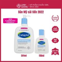 Sữa rửa mặt Mỹ bản mới 2022 dịu nhẹ dưỡng ẩm cho da, không gây khô da nhạy cảm Linh Giang chính hãng