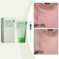 Sữa rửa mặt nạ đất sét cà chua xanh hoàn toàn Sữa rửa mặt lỗ chân lông Hàn Quốc Trà xanh Gel tẩy tế bào chết Sữa rửa mặt làm sạch sâu Contrnol Chăm sóc da