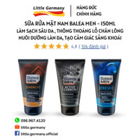 Sữa rửa mặt nam Balea Men 150ML - Làm sạch sâu da, thông thoáng lỗ chân lông, tạo cảm giác sảng khoái - hàng Đức