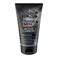 Sữa rửa mặt nam Balea Men Active Carbon Ngừa mụn từ Than hoạt tính, 150ml