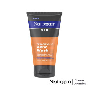 Sữa rửa mặt nam Neutrogena Men Skin Clearing Acne Wash