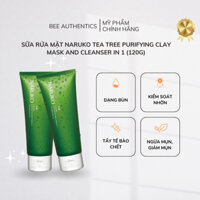 Sữa rửa mặt Naruko Tea Tree Purifying Clay Mask and Cleanser in 1 (120g)_ Bee Authentics