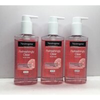 Sữa rửa mặt Neutrogena bưởi hồng Refreshingly Clear facial Wash 200ml-Hàng Mỹ