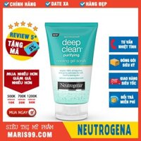 Sữa Rửa Mặt Neutrogena Deep Clean® Purifying Cooling Gel Scrub (119g) _ NEUT001UPDT