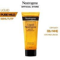 Sữa Rửa Mặt Neutrogena Dịu Nhẹ Dạng Gel Liquid Pure Facial Cleanser 100ml