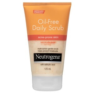 Sữa rửa mặt Neutrogena Oil Free Acne Wash Daily Scrub 125ml