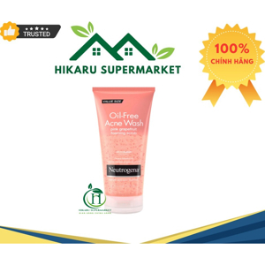 Sữa rửa mặt Neutrogena Oil-Free Acne Wash Pink Grapefruit Foaming Scrub 198ml