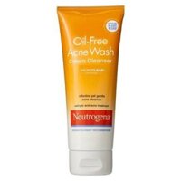 Sữa rửa mặt Neutrogena Oil Free Acne Wash Cream Cleanser