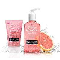 Sữa rửa mặt Neutrogena Oil free acne wash Pink Grapefruit