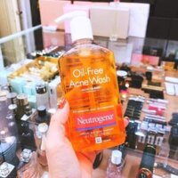 Sửa rửa mặt Neutrogena oil free acne wash