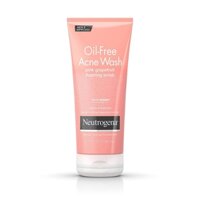 Sữa rửa mặt NEUTROGENA Oil-Free Acne Wash bưởi hồng 198ml