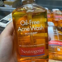 Sữa rửa mặt Neutrogena Oil-Free Acne Wash